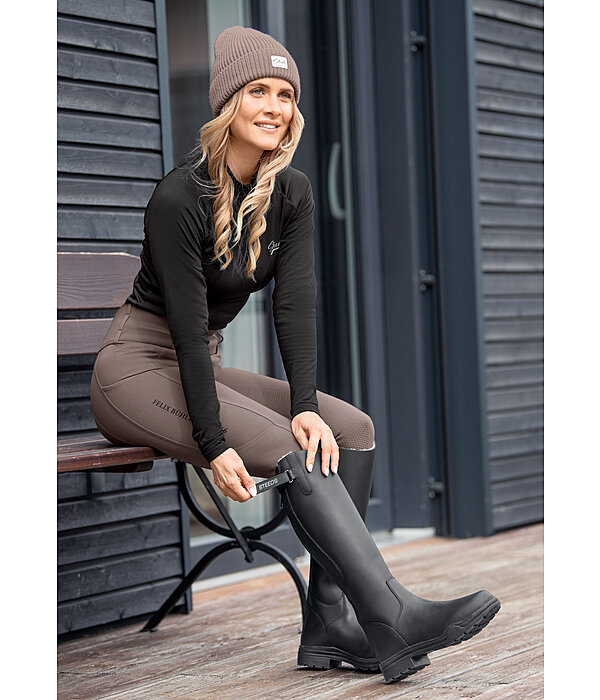 Long Winter Riding Boots Rancher III Black