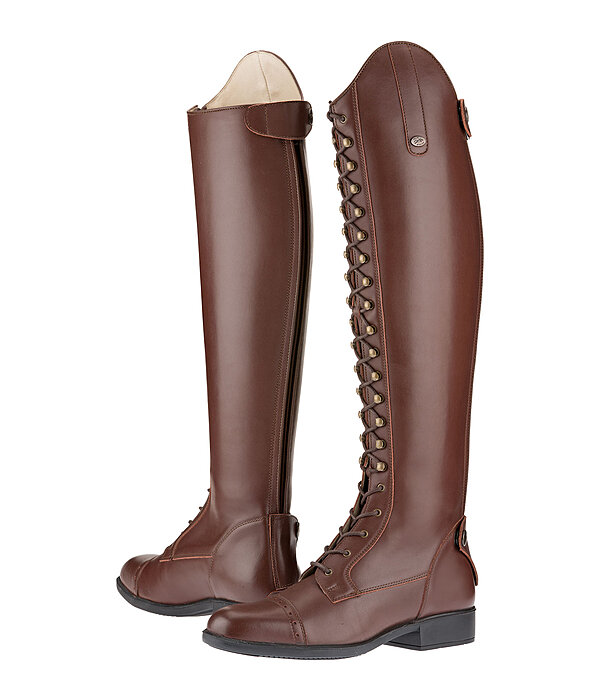 Lace up hot sale equestrian boots