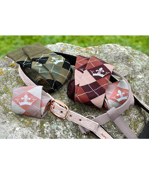 Argyle Knee High Socks