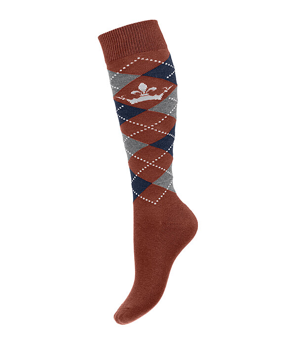 Knee High Socks Argyle