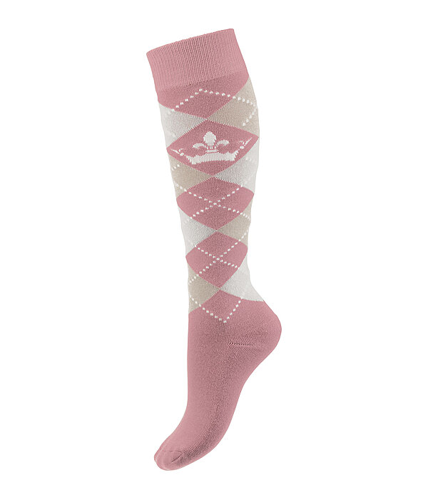 Argyle Knee High Socks