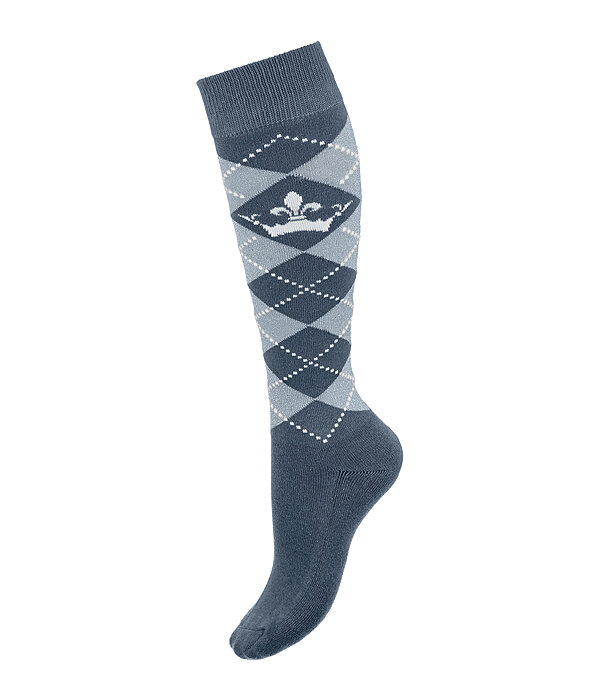 Knee High Socks Argyle Glitter II