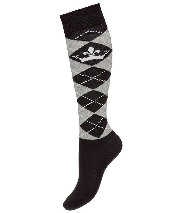 Knee High Socks Argyle Glitter II