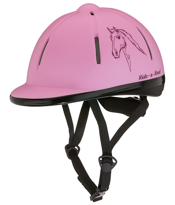 Pink riding hat online