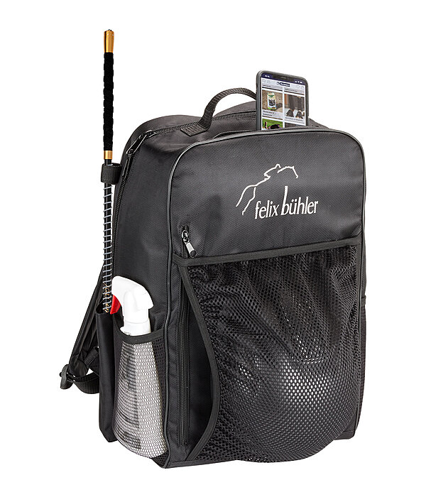 Riding Backpack with Hat Compartment