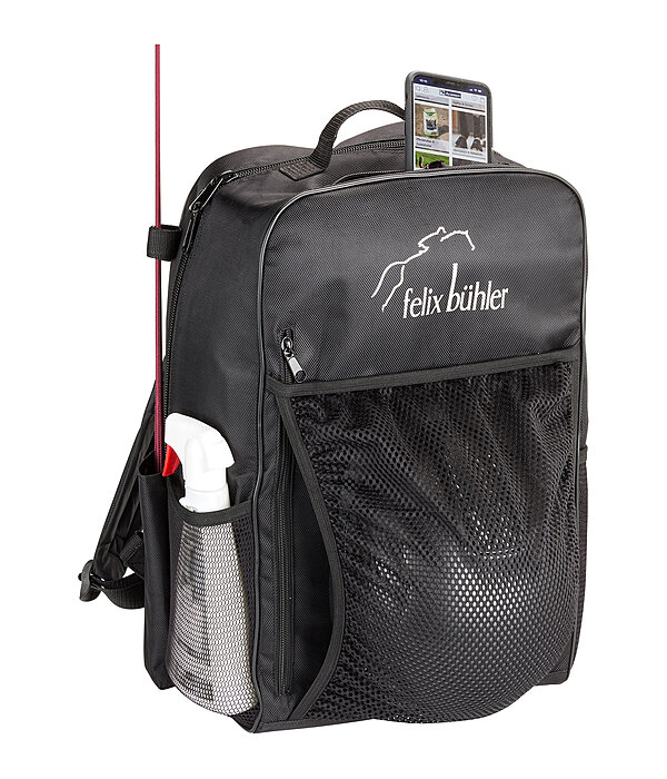 Riding Backpack with Hat Compartment