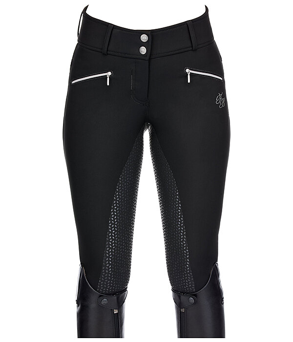 Grip High-Waisted Soft Shell Full-Seat Breeches Ariana