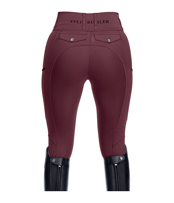 Grip Full Seat Summer Riding Tights Marina-Mesh