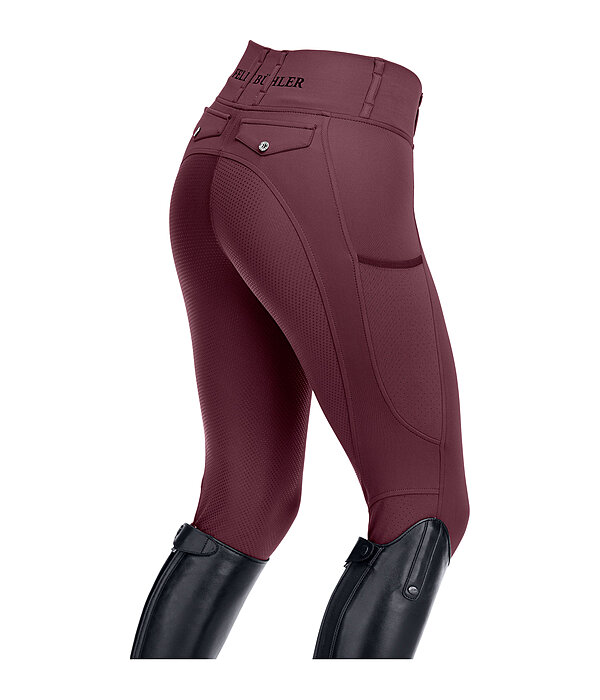 Grip Full Seat Summer Riding Tights Marina-Mesh