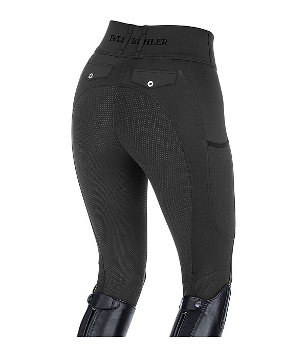 Grip Full Seat Summer Riding Tights Marina-Mesh