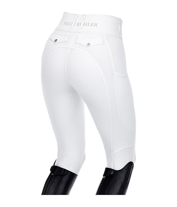 Grip Full Seat Summer Riding Tights Marina-Mesh