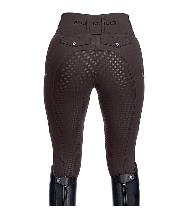 Grip Full Seat Summer Riding Tights Marina-Mesh