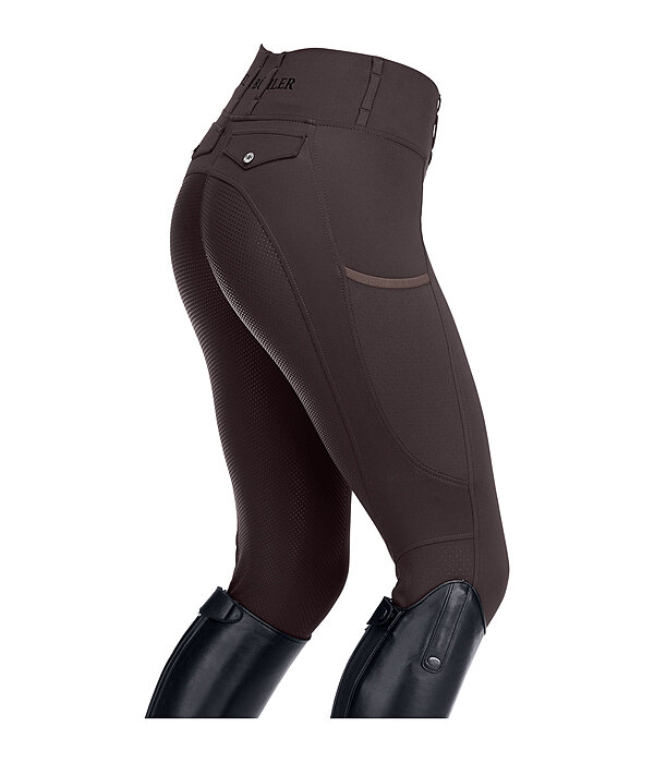 Grip Full Seat Summer Riding Tights Marina-Mesh
