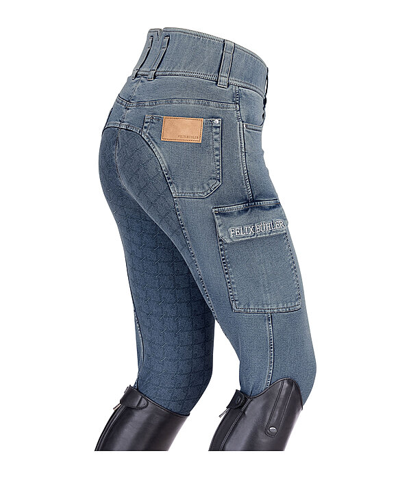 High Waist Jeans Grip Breeches Laura