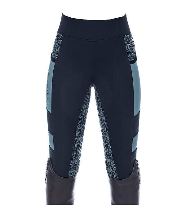Children's Grip Thermo Full Seat Riding Tights Äira