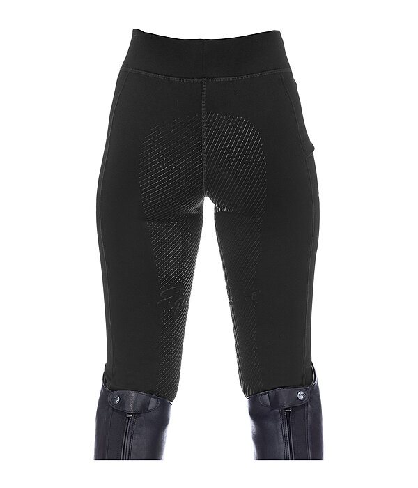 Children's Grip Thermo Full Seat Riding Tights Snow