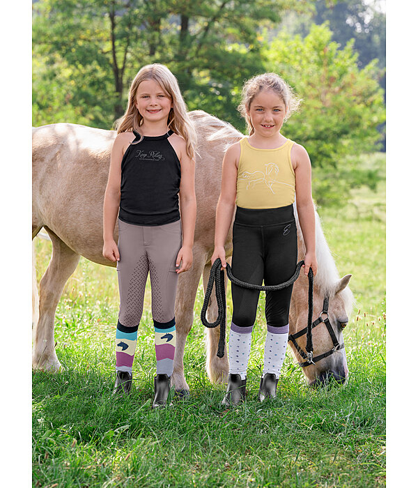 Children's Hybrid Grip Full Seat Riding Tights Eloise