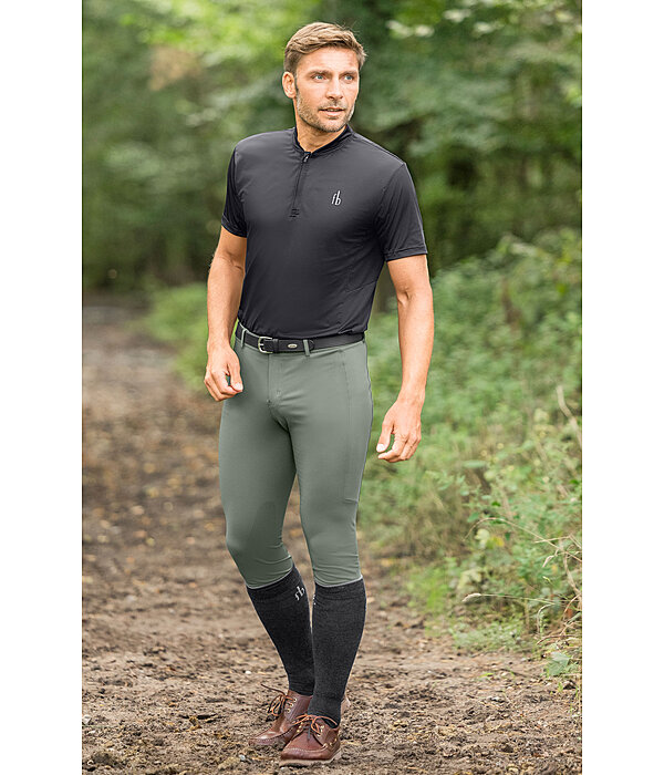 Men's Hybrid Grip Knee Patch Performance Tights Seatle