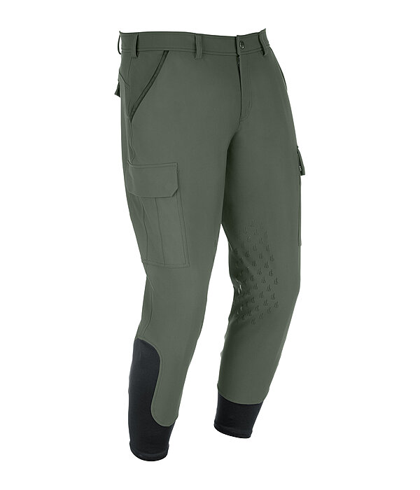 Men's Hybrid Grip Knee Patch Breeches Lucas