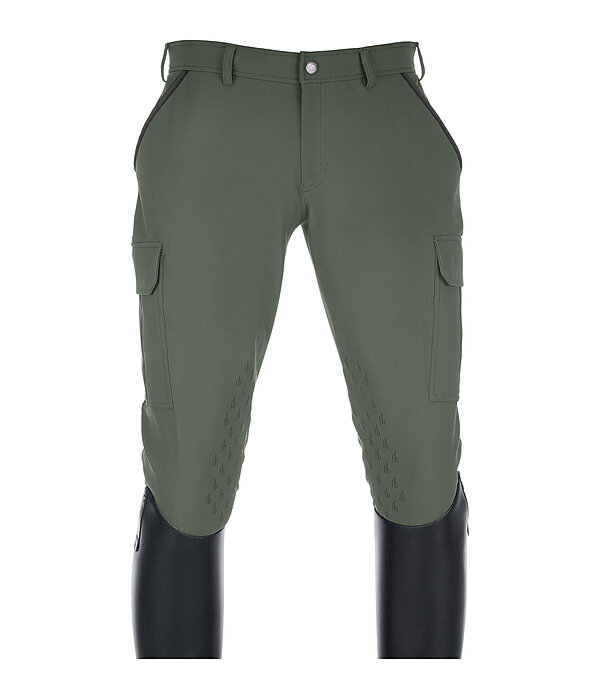 Men's Hybrid Grip Knee Patch Breeches Lucas