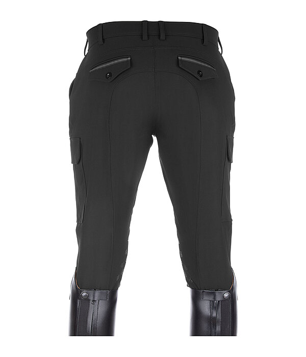 Men's Hybrid Grip Knee Patch Breeches Lucas