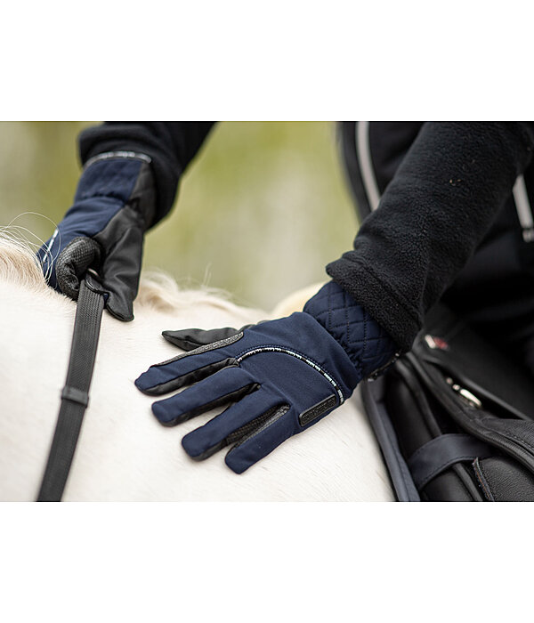 Winter Soft Shell Riding Gloves Grip Tech