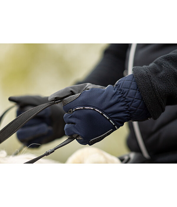 Winter Soft Shell Riding Gloves Grip Tech