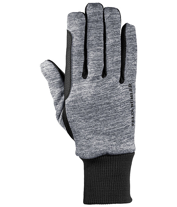 Knitted Fleece Winter Riding Gloves Melange