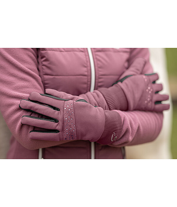 Winter Soft Shell Riding Gloves Sparkle