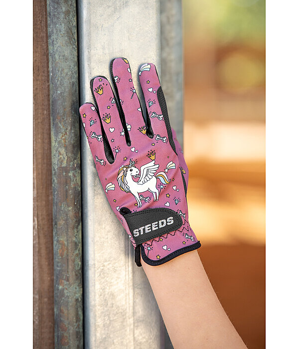 Children's Summer Riding Gloves Unicorn