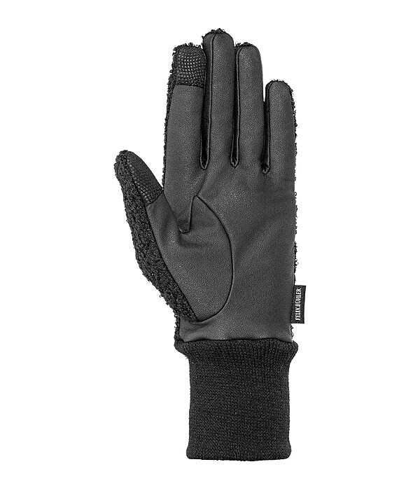 Teddy Fleece Winter Riding Gloves