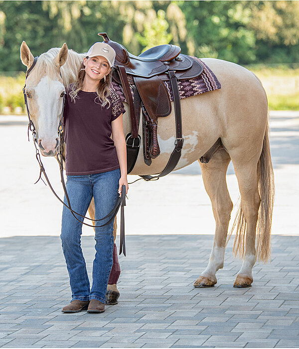 Western Outfit Leyna in Plum