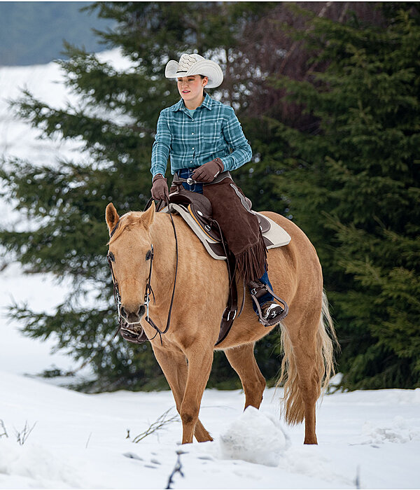 Western Outfit Millie in aquamarine