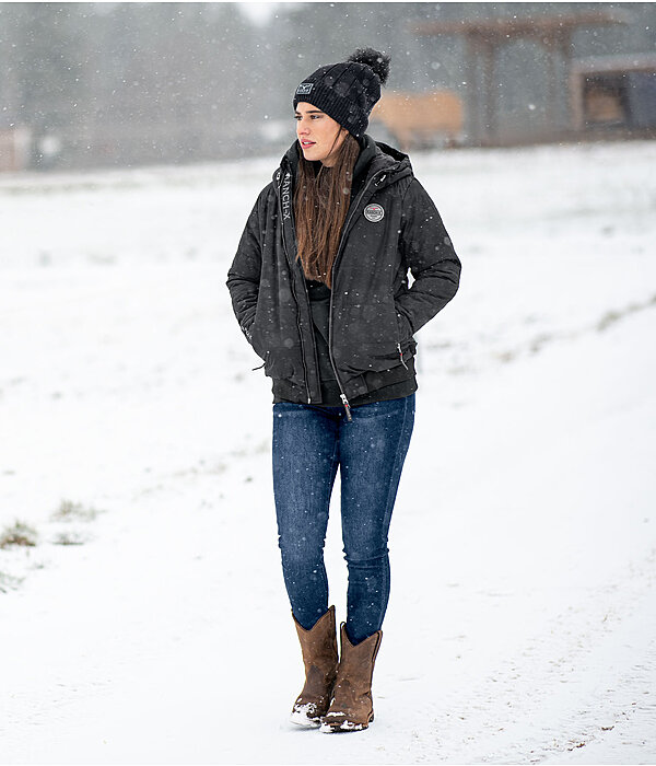 Western Outfit Winter Jacket in black