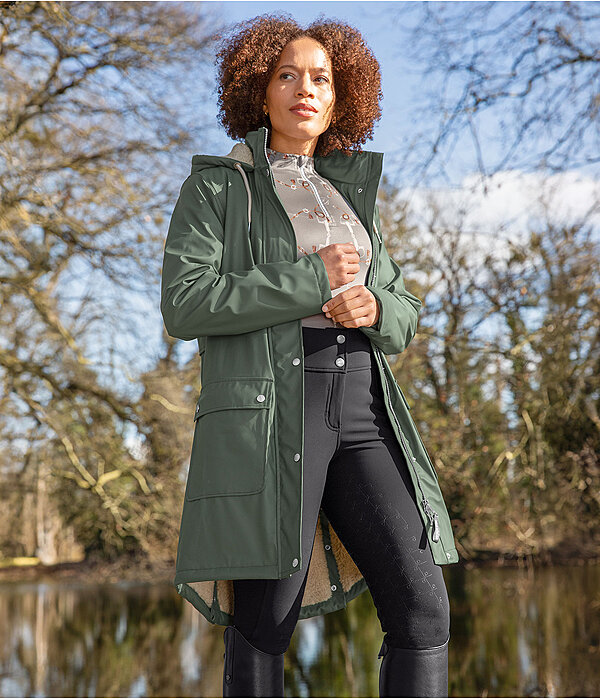 Forest green women's coat hot sale