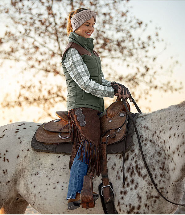 Western Outfit Hazel in Moss Green
