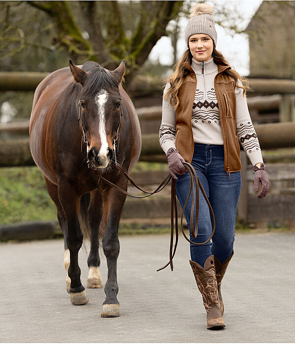 Western Outfit Siyana  in Caramel Brown